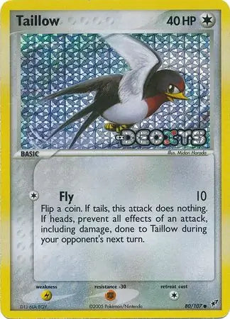 Taillow 80/107 (Deoxys)  - Reverse Holofoil | Good Games Adelaide SA