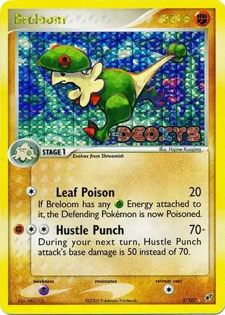 Breloom 3/107 (Deoxys)  - Reverse Holofoil | Good Games Adelaide SA