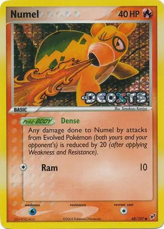 Numel 68/107 (Deoxys)  - Reverse Holofoil | Good Games Adelaide SA