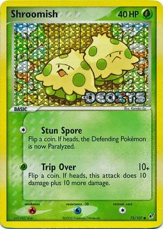 Shroomish 72/107 (Deoxys)  - Reverse Holofoil | Good Games Adelaide SA