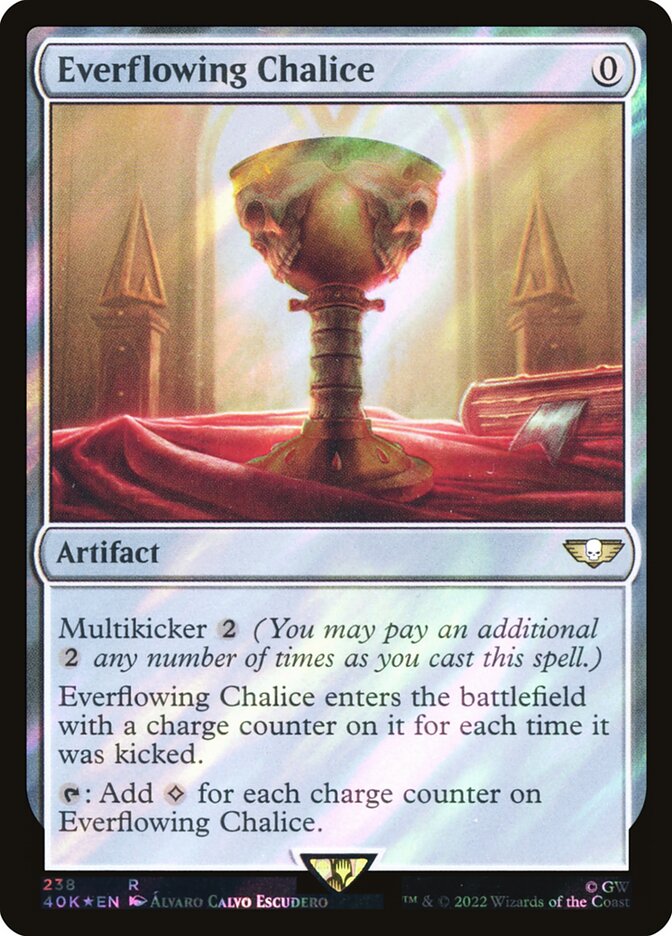Everflowing Chalice  238★/617 (Universes Beyond: Warhammer 40,000)  - Surge Foil | Good Games Adelaide SA