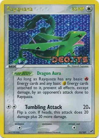 Rayquaza 22/107 (Deoxys)  - Reverse Holofoil | Good Games Adelaide SA