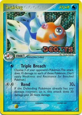 Seaking 24/107 (Deoxys)  - Reverse Holofoil | Good Games Adelaide SA