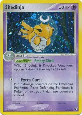 Shedinja 14/107 (Deoxys)  - Reverse Holofoil | Good Games Adelaide SA