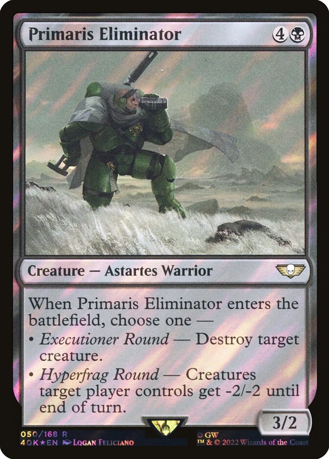 Primaris Eliminator  50★/617 (Universes Beyond: Warhammer 40,000)  - Surge Foil | Good Games Adelaide SA