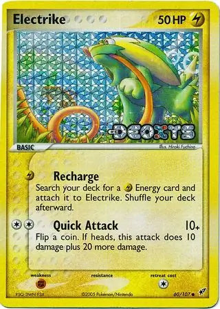 Electrike  60/107 (Deoxys)  - Reverse Holofoil | Good Games Adelaide SA