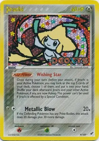 Jirachi 9/107 (Deoxys)  - Reverse Holofoil | Good Games Adelaide SA