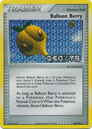 Balloon Berry 84/107 (Deoxys)  - Reverse Holofoil | Good Games Adelaide SA