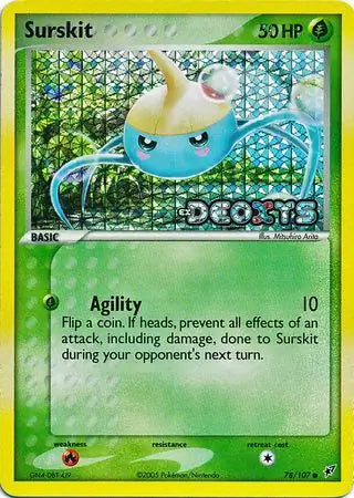 Surskit 78/107 (Deoxys)  - Reverse Holofoil | Good Games Adelaide SA