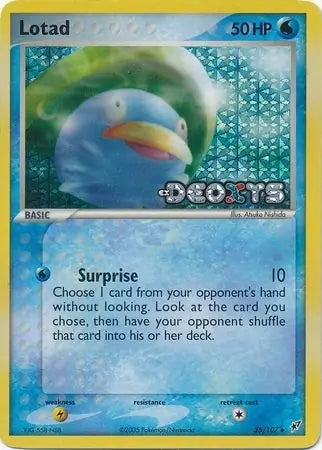 Lotad 35/107 (Deoxys)  - Reverse Holofoil | Good Games Adelaide SA