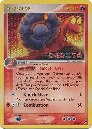 Magcargo 20/107 (Deoxys)  - Reverse Holofoil | Good Games Adelaide SA
