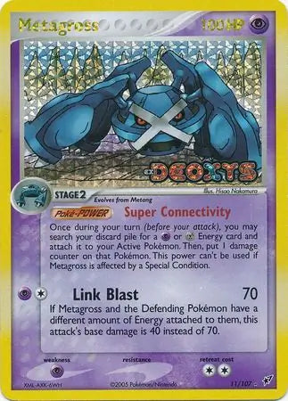 Metagross 11/107 (Deoxys)  - Reverse Holofoil | Good Games Adelaide SA