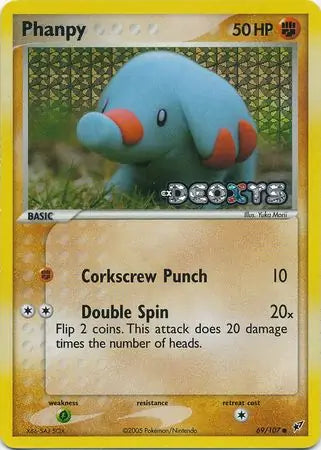 Phanpy 69/107 (Deoxys)  - Reverse Holofoil | Good Games Adelaide SA