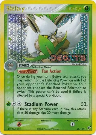 Shiftry 25/107 (Deoxys)  - Reverse Holofoil | Good Games Adelaide SA