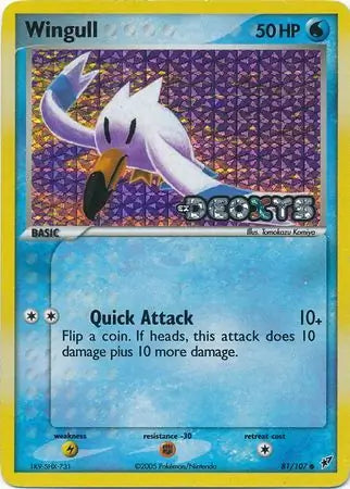 Wingull 81/107 (Deoxys)  - Reverse Holofoil | Good Games Adelaide SA