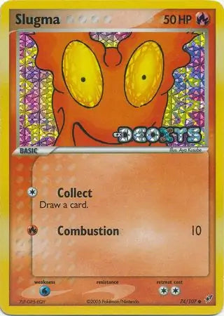 Slugma  74/107 (Deoxys)  - Reverse Holofoil | Good Games Adelaide SA