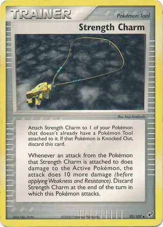 Strength Charm 92/107 (Deoxys)  - Reverse Holofoil | Good Games Adelaide SA