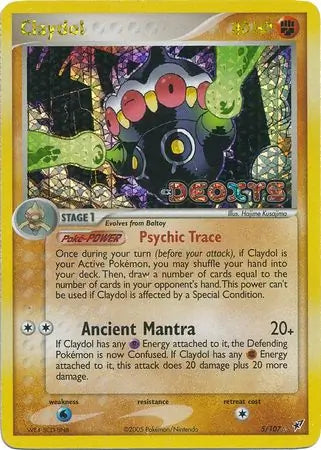 Claydol 5/107 (Deoxys)  - Reverse Holofoil | Good Games Adelaide SA