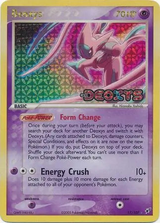 Deoxys Attack Forme 17/107 (Deoxys)  - Reverse Holofoil | Good Games Adelaide SA