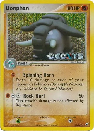 Donphan 30/107 (Deoxys)  - Reverse Holofoil | Good Games Adelaide SA