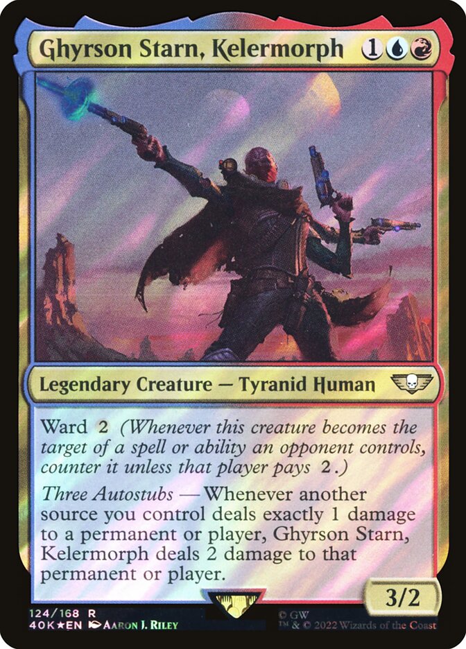 Ghyrson Starn Kelermorph Surge Foil 124★/617 (Universes Beyond: Warhammer 40,000)  - Surge Foil | Good Games Adelaide SA