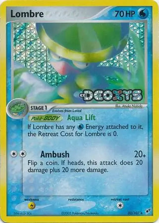 Lombre  33/107 (Deoxys)  - Reverse Holofoil | Good Games Adelaide SA