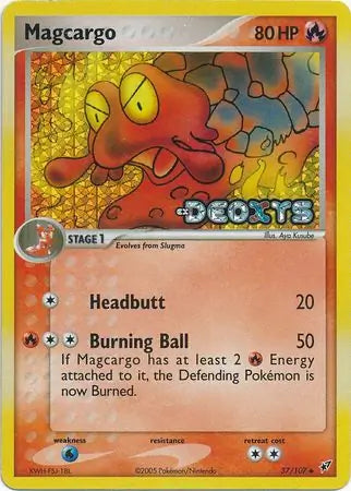 Magcargo  37/107 (Deoxys)  - Reverse Holofoil | Good Games Adelaide SA