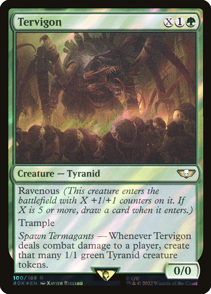 Tervigon  100★/617 (Universes Beyond: Warhammer 40,000)  - Surge Foil | Good Games Adelaide SA