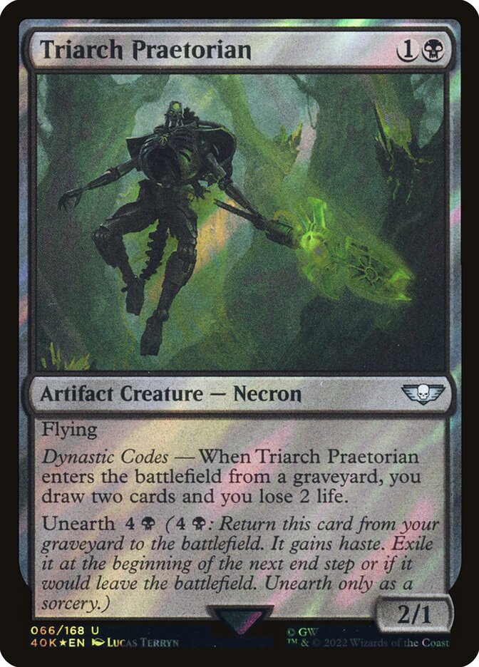 Triarch Praetorian  66★/617 (Universes Beyond: Warhammer 40,000)  - Surge Foil | Good Games Adelaide SA