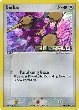Doduo 45/106 (Emerald)  - Reverse Holofoil | Good Games Adelaide SA