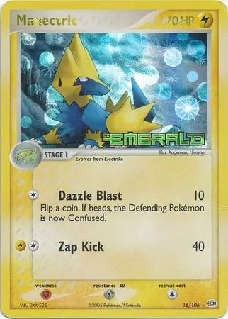 Manectric  16/106 (Emerald)  - Reverse Holofoil | Good Games Adelaide SA