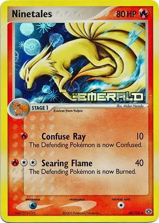 Ninetales 38/106 (Emerald)  - Reverse Holofoil | Good Games Adelaide SA
