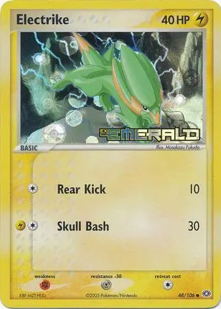 Electrike  48/106 (Emerald)  - Reverse Holofoil | Good Games Adelaide SA