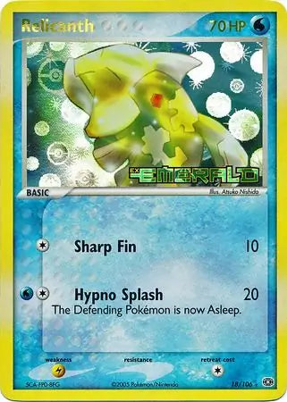 Relicanth 18/106 (Emerald)  - Reverse Holofoil | Good Games Adelaide SA