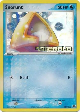 Snorunt 64/106 (Emerald)  - Reverse Holofoil | Good Games Adelaide SA