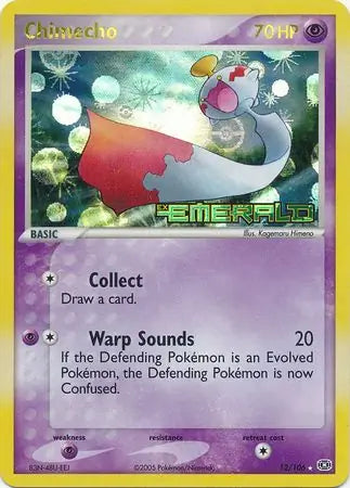 Chimecho 12/106 (Emerald)  - Reverse Holofoil | Good Games Adelaide SA
