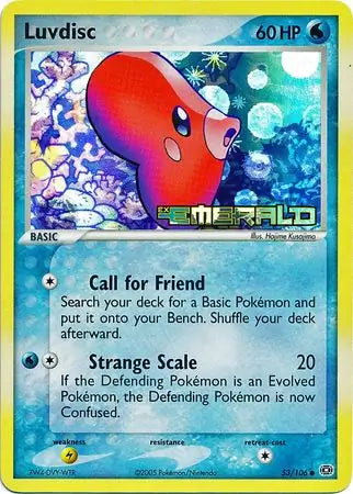 Luvdisc 53/106 (Emerald)  - Reverse Holofoil | Good Games Adelaide SA