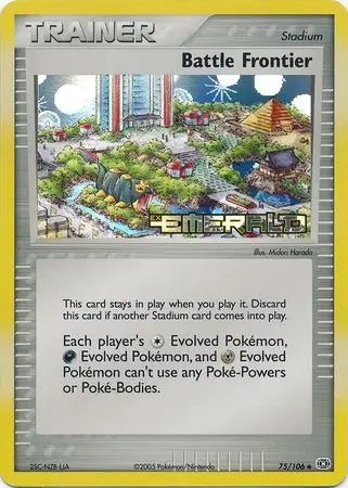 Battle Frontier 75/106 (Emerald)  - Reverse Holofoil | Good Games Adelaide SA