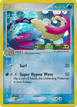 Milotic 8/106 (Emerald)  - Reverse Holofoil | Good Games Adelaide SA