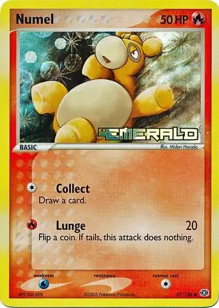 Numel  57/106 (Emerald)  - Reverse Holofoil | Good Games Adelaide SA