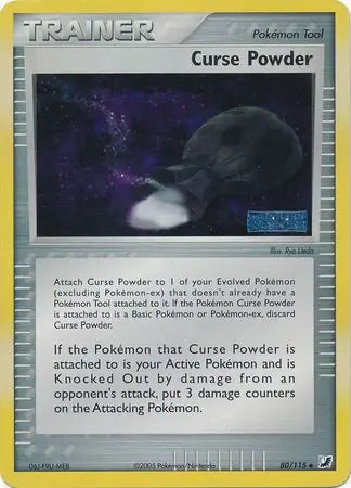 Curse Powder 80/115 (Unseen Forces)  - Reverse Holofoil | Good Games Adelaide SA