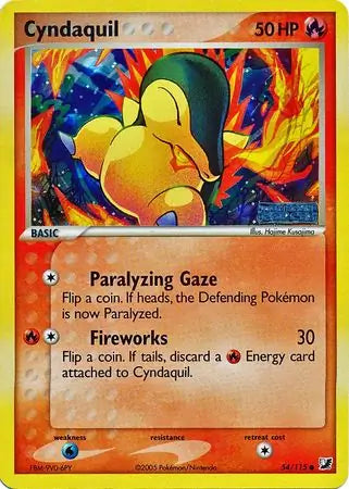 Cyndaquil 54/115 (Unseen Forces)  - Reverse Holofoil | Good Games Adelaide SA