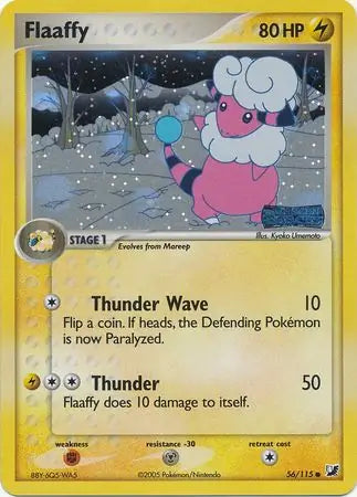 Flaaffy 56/115 (Unseen Forces)  - Reverse Holofoil | Good Games Adelaide SA