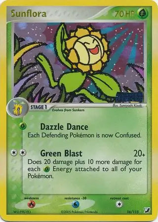 Sunflora 16/115 (Unseen Forces)  - Reverse Holofoil | Good Games Adelaide SA