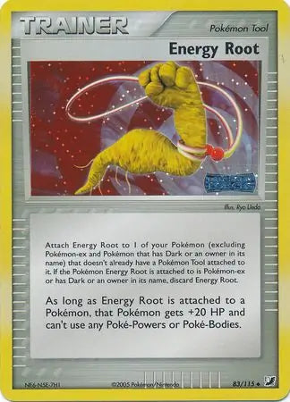 Energy Root 83/115 (Unseen Forces)  - Reverse Holofoil | Good Games Adelaide SA