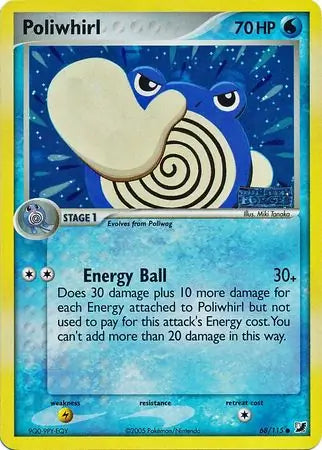 Poliwhirl 68/115 (Unseen Forces)  - Reverse Holofoil | Good Games Adelaide SA
