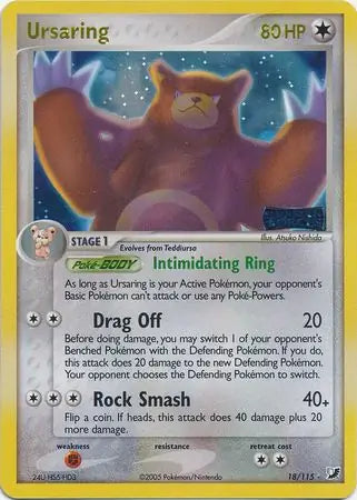 Ursaring 18/115 (Unseen Forces)  - Reverse Holofoil | Good Games Adelaide SA