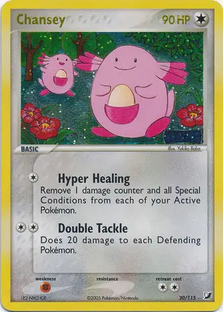 Chansey 20/115 (Unseen Forces)  - Reverse Holofoil | Good Games Adelaide SA