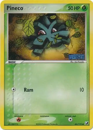 Pineco 66/115 (Unseen Forces)  - Reverse Holofoil | Good Games Adelaide SA