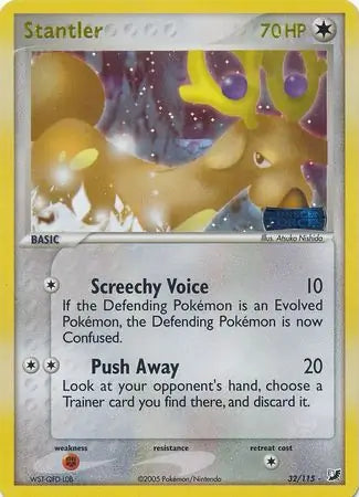 Stantler 32/115 (Unseen Forces)  - Reverse Holofoil | Good Games Adelaide SA